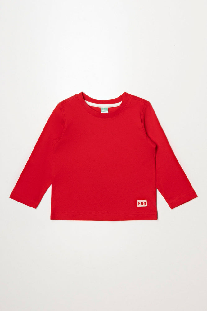 Long Sleeve T-Shirt Red