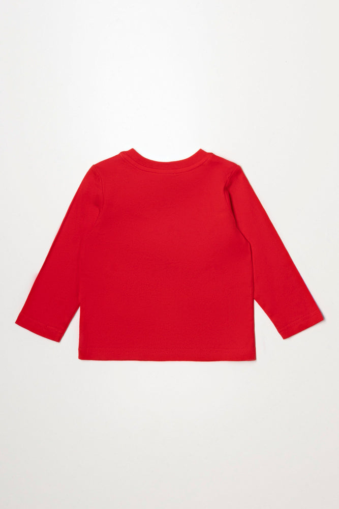 Long Sleeve T-Shirt Red (2)