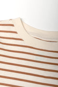 Long Sleeve Stripe T-Shirt Natural (1)