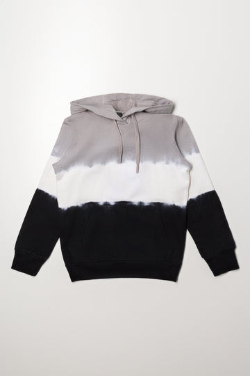 Tie Dye Hoodie Charcoal
