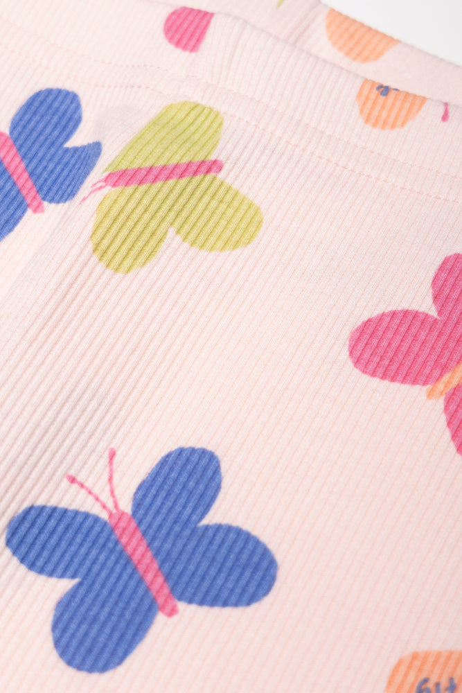 Butterfly Leggings Pink