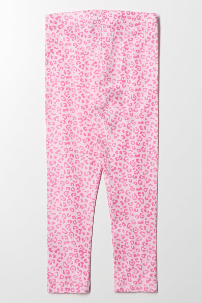 Animal Leggings Light Pink (2)