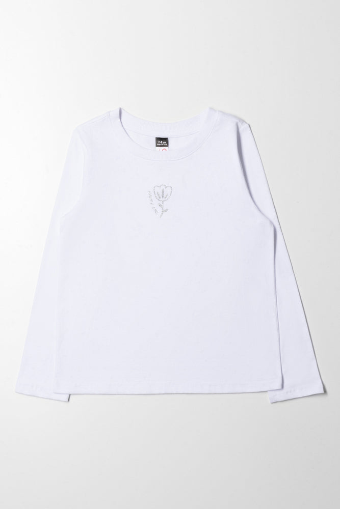 MGA Autumn Long Sleeve T-shirt 2022 白 Long Sleeve T-Shirt White | Tops & T-Shirts | Ackermans