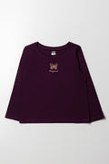 Long Sleeve T-Shirt Purple