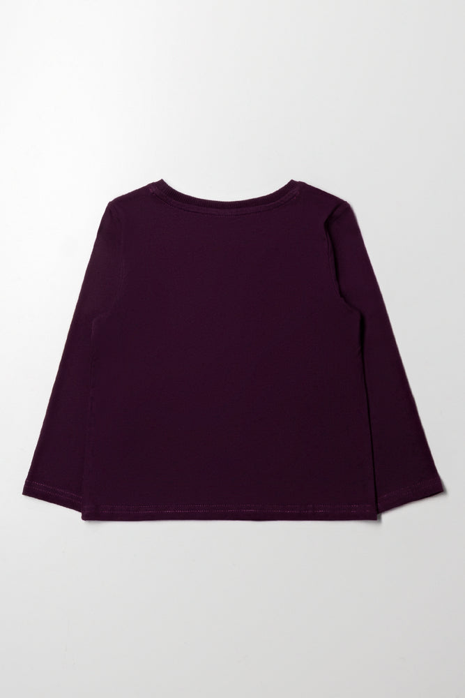 Long Sleeve T-Shirt Purple (2)