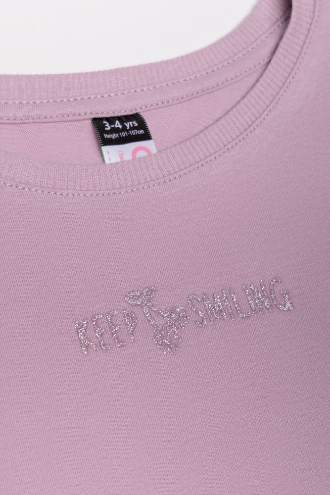 Long Sleeve T-Shirt Lilac