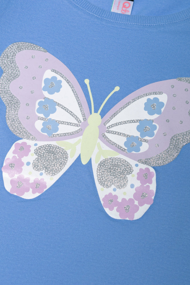 Butterfly T-Shirt Blue