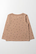 Dog Long Sleeve T-Shirt Natural (2)