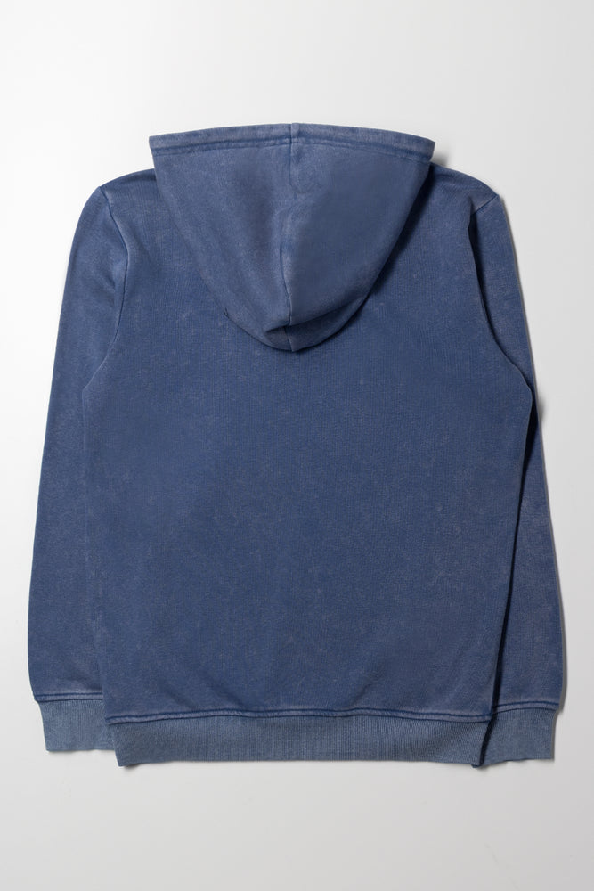 Hooded Tracktop Navy (2)
