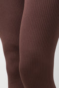 Wide Waist Leggings Brown (4)