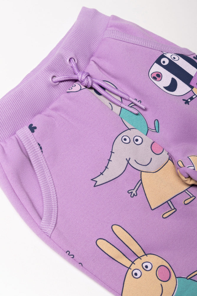 Peppa Pig Trackpants Purple