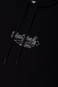 Hooded Rib Dress Black (1)