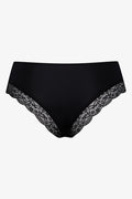 3 Pack Lace Trim Brazilian Panties Black (4)