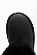 Fur Comfy Boots Black (4)