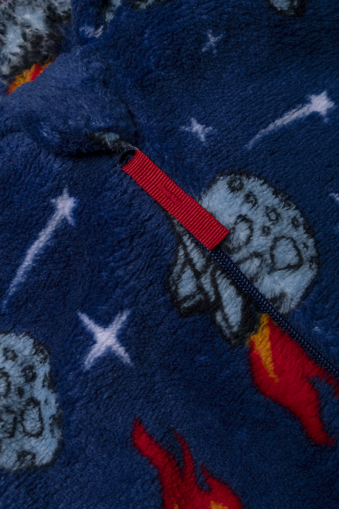 Space Onesie  Navy (1)
