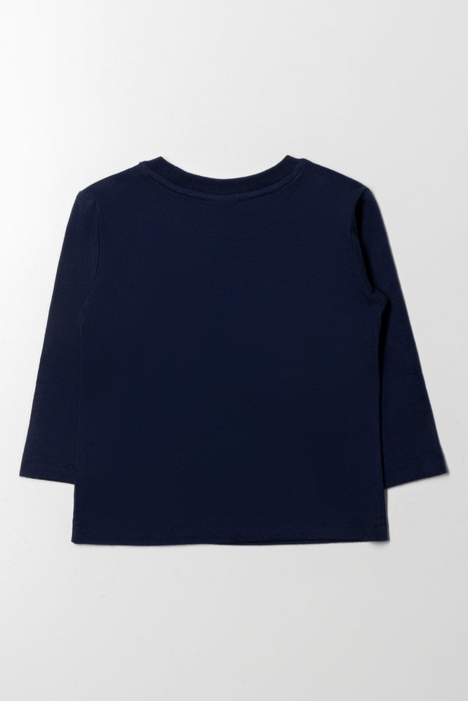 Paw Patrol Long Sleeve T-Shirt Navy (2)