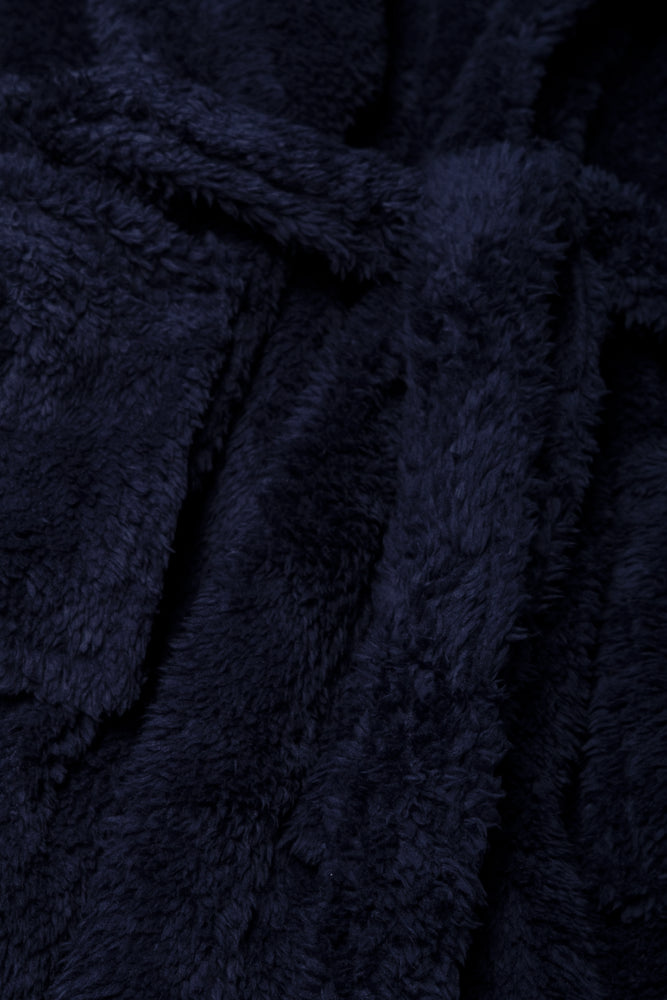 Shaggy Gown Navy