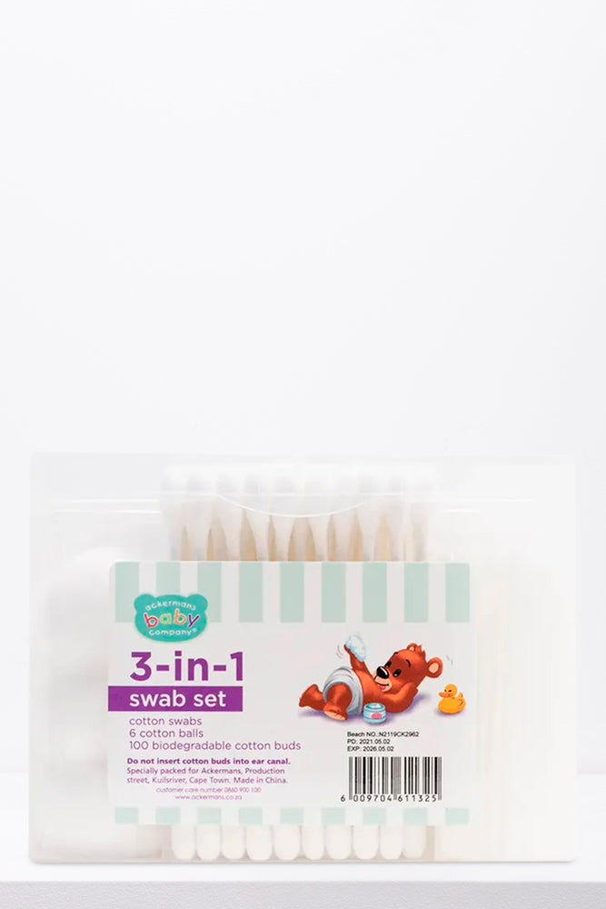 3 in 1 Swab Gift Set