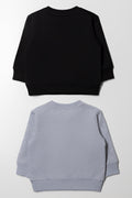 2 Pack Tracktops Black And Grey (2)