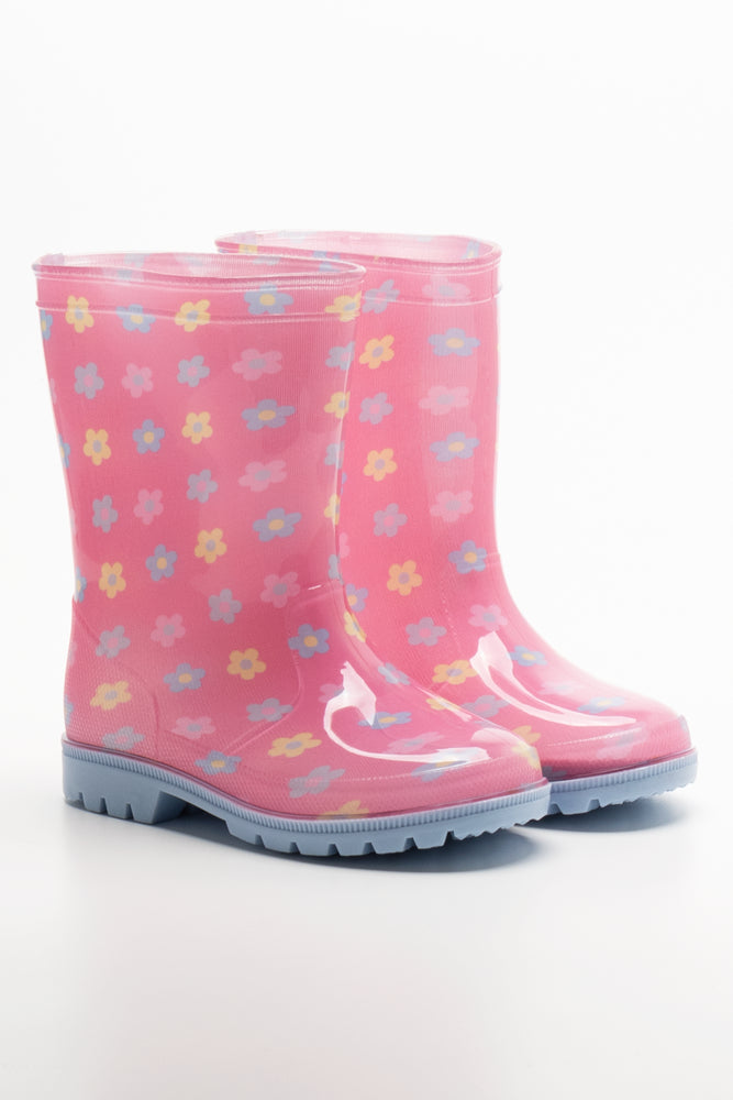 Daisy Rainboots Pink