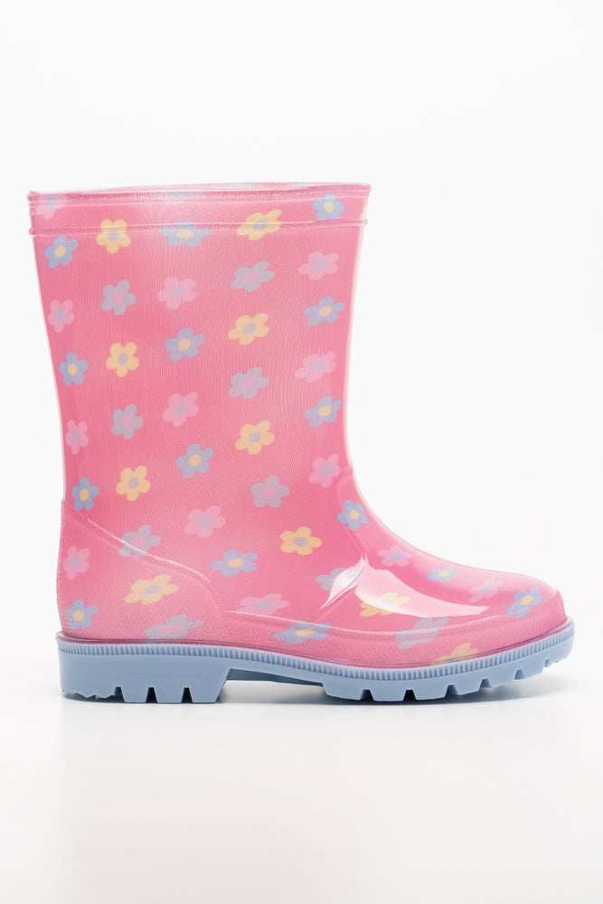 Daisy Rainboots Pink