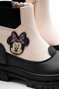 Minnie Mouse Chelsea Boots Pink (2)