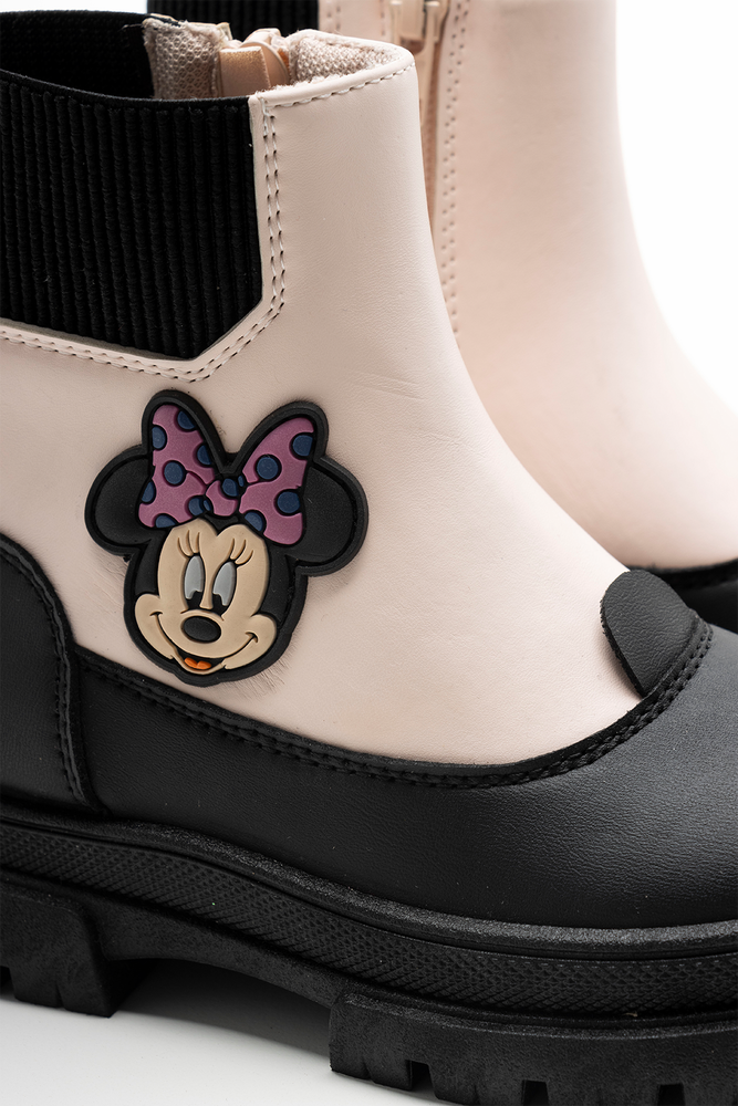 Minnie Mouse Chelsea Boots Pink (2)