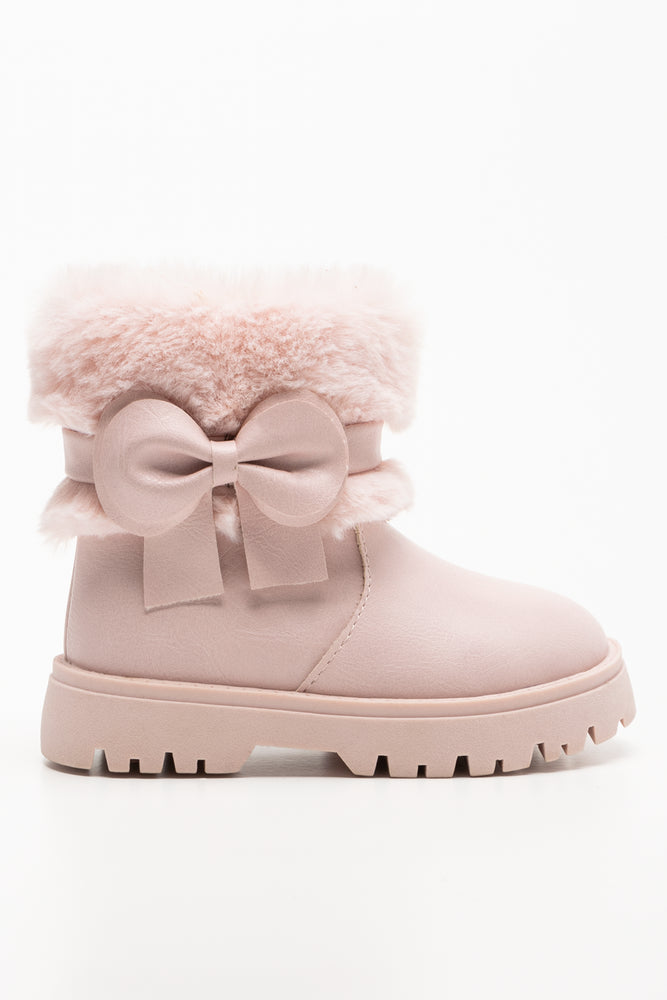 Fur Boots Pink