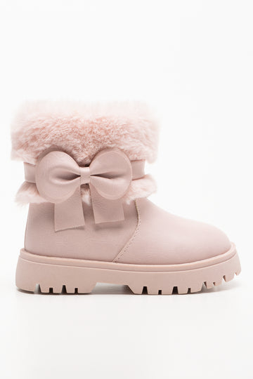 Fur Boots Pink