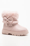 Fur Boots Pink (1)