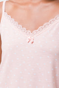 2 Pack Spot Chemises White And Pink (3)