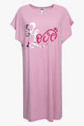2 Pack Love And Hearts Sleepshirts Pink And Grey (1)