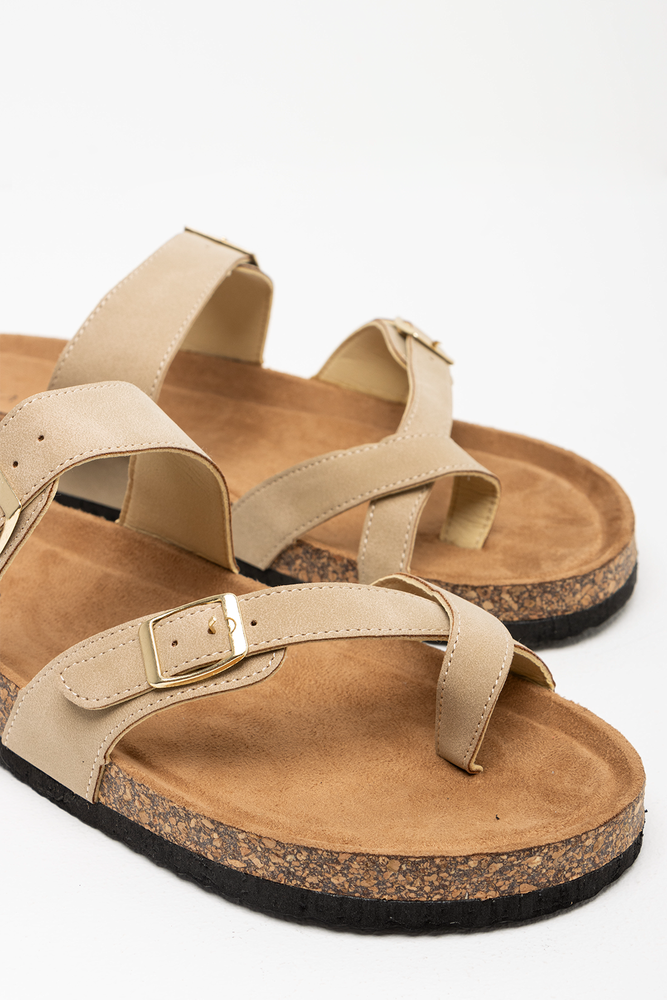 Toe Post Sandal Natural (2)