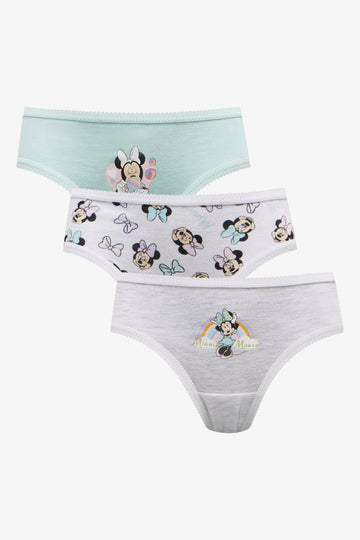 Minnie Mouse 3 Pack Bikini Panties Multi