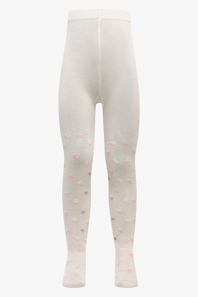 2 Pack Hosiery White & Pink (1)