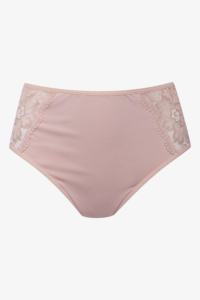 2 Pack Lace Briefs Black And Light Pink