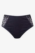 2 Pack Lace Briefs Black And Light Pink (2)