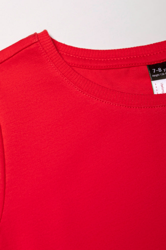 Short Sleeve T-Shirt Red (1)