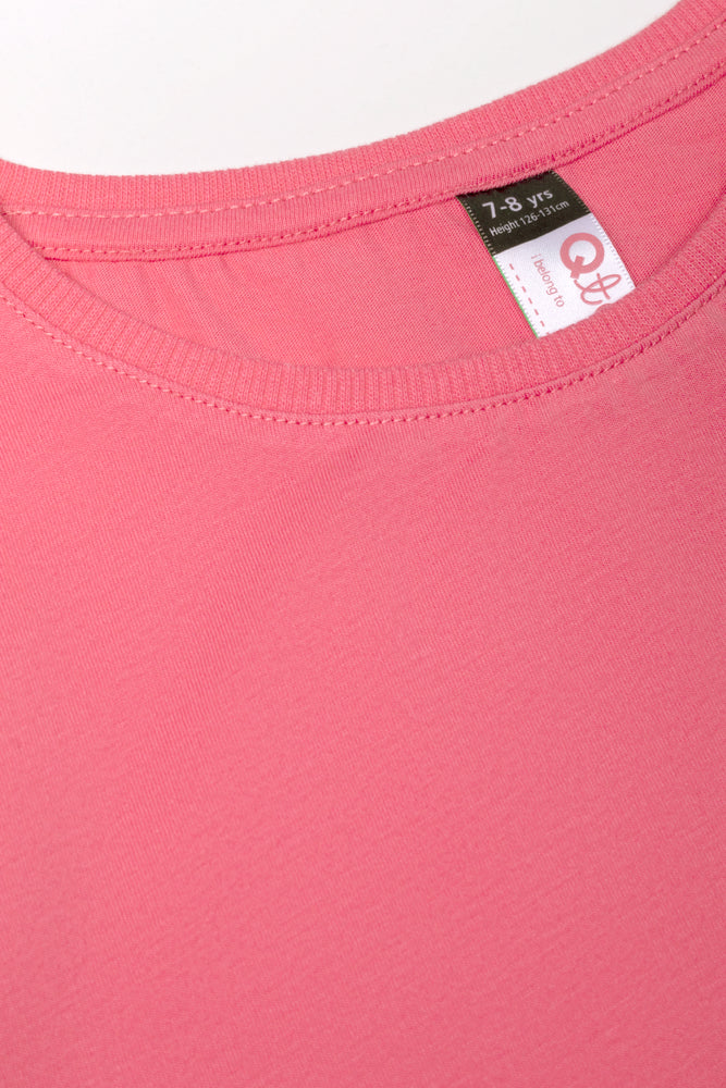 Short Sleeve T-Shirt Pink (1)
