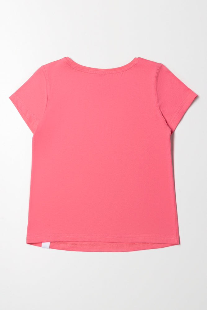Short Sleeve T-Shirt Pink (3)