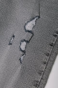 Ripped Denim Jeans Grey (2)