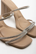 Strappy Heel Sandal Natural (2)