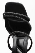 Strappy Heel Sandal Black (4)