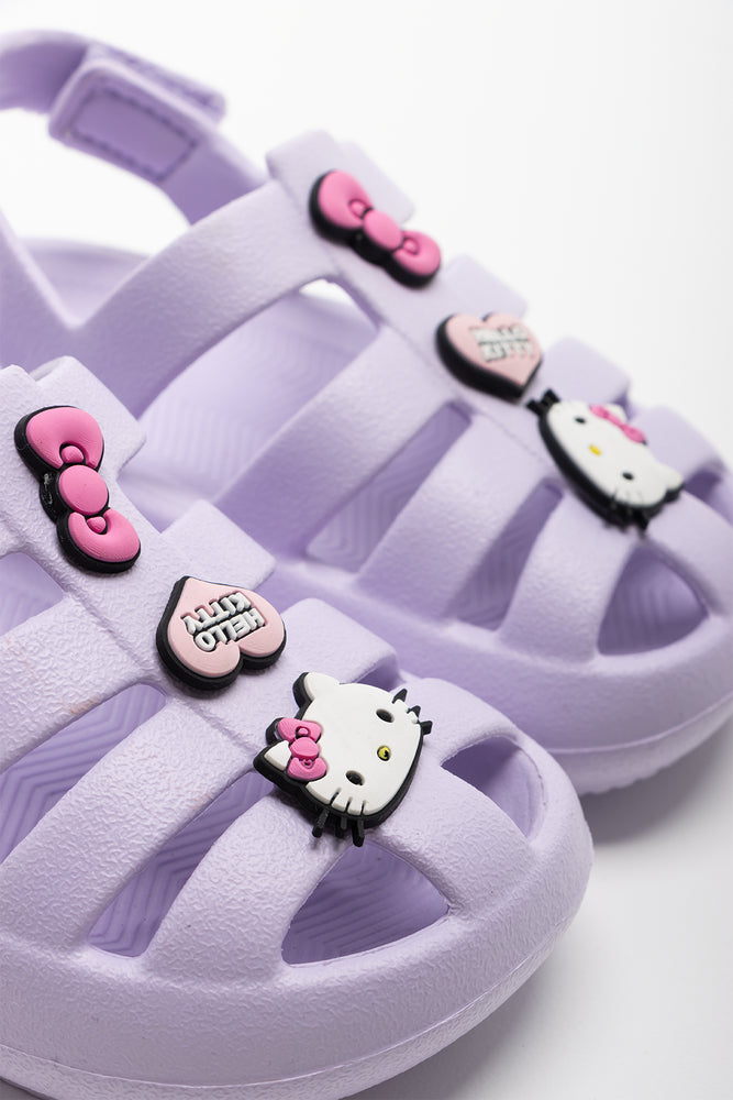 Hello Kitty Sandal Purple (2)