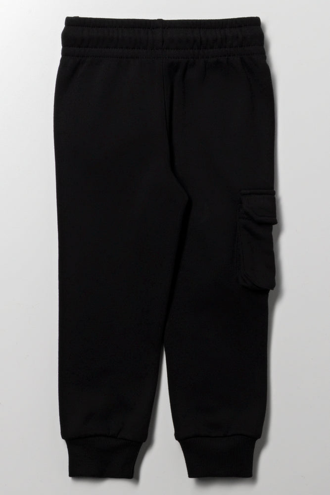 Spider-Man Cargo Trackpants Black (2)