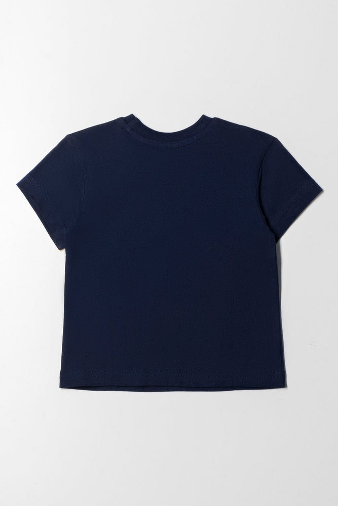 Mickey Mouse T-Shirt Navy (2)