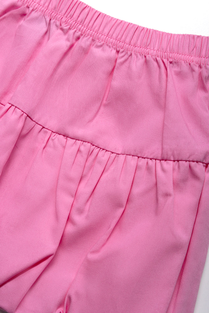 Top and Skirt Set Pink (2)