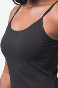 Strappy Bodycon Dress Black (3)