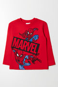 Spider-Man Long Sleeve T-Shirt Red