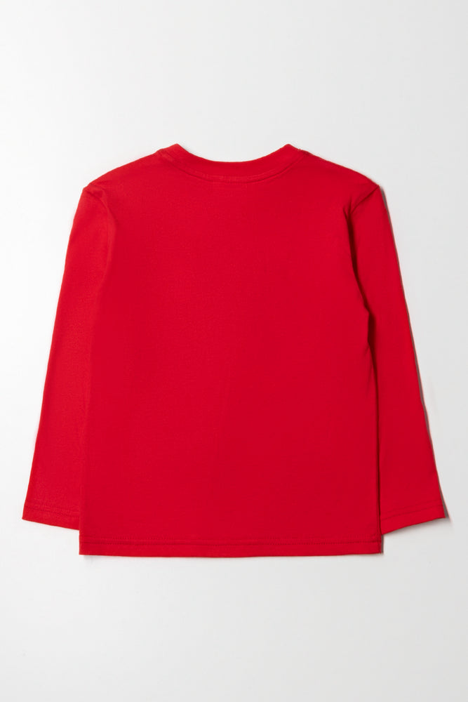 Spider-Man Long Sleeve T-Shirt Red (2)